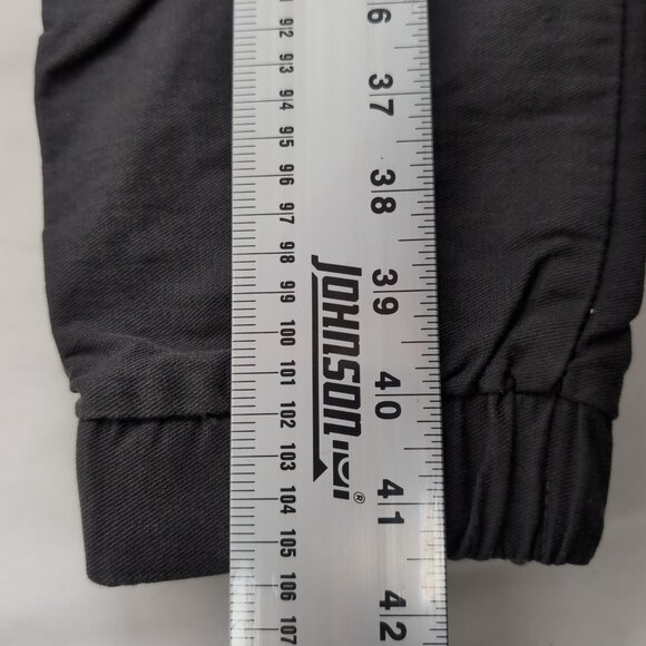 Frank And Oak Men's Gray Cordova Jogger Elastic Ankle Cinched Tapered, Size 32 - Picture 9 of 9